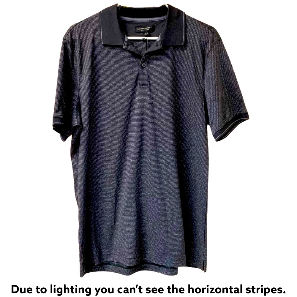 Banana Republic Mens New Stripped  Dress shirt.
